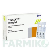 ТРУЗОПТ (TRUSOPT) 20 мг/мл краплі 30x0,2 мл - Дорзоламід SANTEN
