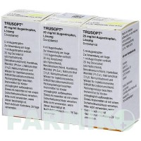ТРУЗОПТ (TRUSOPT) краплі 6x5 мл - Дорзоламід ACA MULLER-ADAG PHARMA