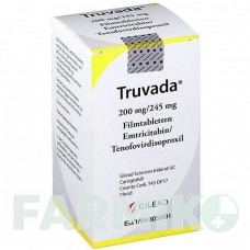 ТРУВАДА (TRUVADA) 200 мг/245 мг таблетки 30 шт - Тенофовир, Эмтрицитабин GILEAD SCIENCES