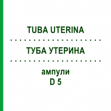 ТУБА УТЕРИНА (TUBA UTERINA) D 5 ампулы 10x1 мл - Гомеопатия WALA HEILMITTEL