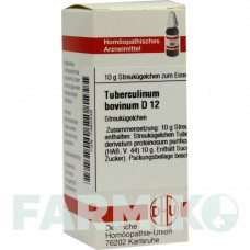 ТУБЕРКУЛИНУМ БОВИНУМ (TUBERCULINUM BOVINUM) D 12 глобули 10 г - Гомеопатия DHU