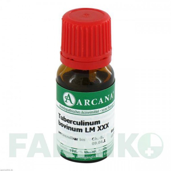 ТУБЕРКУЛІНУМ БОВІНУМ (TUBERCULINUM BOVINUM) LM 30 розчин 10 мл - Гомеопатія ARCANA DR.SEWERIN