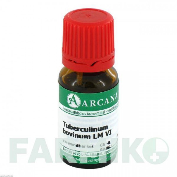 ТУБЕРКУЛІНУМ БОВІНУМ (TUBERCULINUM BOVINUM) LM 6 розчин 10 мл - Гомеопатія ARCANA DR.SEWERIN