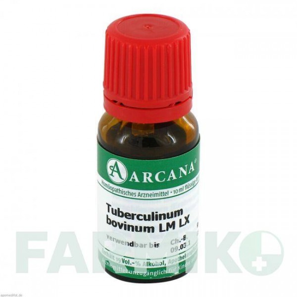 ТУБЕРКУЛІНУМ БОВІНУМ (TUBERCULINUM BOVINUM) LM 60 розчин 10 мл - Гомеопатія ARCANA DR.SEWERIN