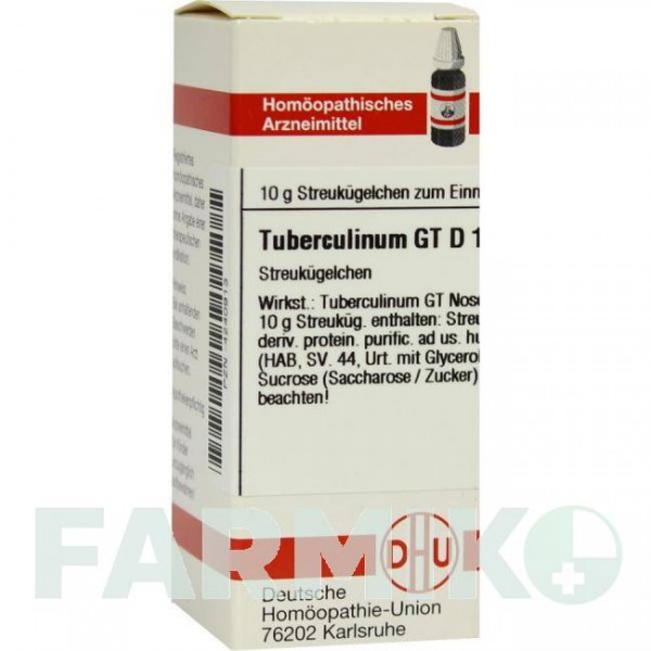 ТУБЕРКУЛИНУМ (TUBERCULINUM) D 12 глобули 10 г - Гомеопатия DHU