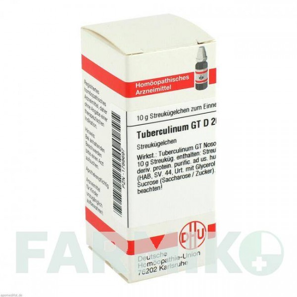 ТУБЕРКУЛИНУМ (TUBERCULINUM) D 200 глобули 10 г - Гомеопатия DHU