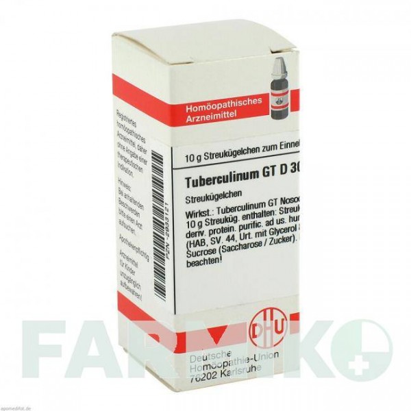 ТУБЕРКУЛИНУМ (TUBERCULINUM) D 30 глобули 10 г - Гомеопатия DHU