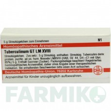 ТУБЕРКУЛИНУМ (TUBERCULINUM) LM XVIII глобули 5 г - Гомеопатия DHU