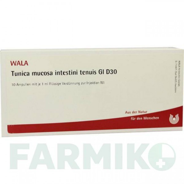 ТУНИКА (TUNICA) D 30 ампулы 10x1 мл - Гомеопатия WALA HEILMITTEL