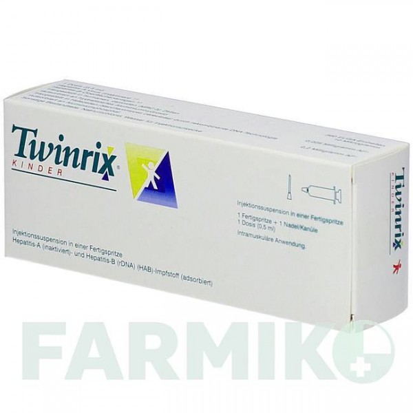 ТВИНРИКС (TWINRIX) суспензия 1 шт - Вещества для вакцинации AXICORP PHARMA