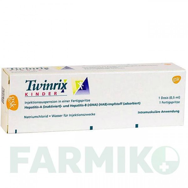 ТВИНРИКС (TWINRIX) суспензия 1x1 шт - Вещества для вакцинации GLAXOSMITHKLINE