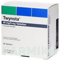 ТВІНСТА (TWYNSTA) 40 мг/5 мг таблетки 98 шт - Телмісартан, Амлодипін EMRA-MED