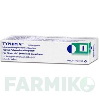 ТИФІМ (TYPHIM) шприци 1x0,5 мл - Тиф антиген SANOFI