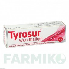 ТИРОЗУР (TYROSUR) гель 5 г - Тиротрицин ENGELHARD