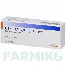 УБРЕТИД (UBRETID) 5 мг таблетки 50 шт - Дистигмін 1 0 1 CAREFARM