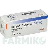 УБРЕТИД (UBRETID) 5 мг таблетки 50 шт - Дистигмін ABACUS MEDICINE