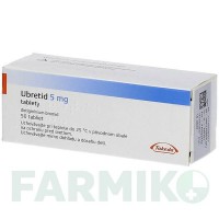 УБРЕТИД (UBRETID) 5 мг таблетки 50 шт - Дистигмін CC PHARMA