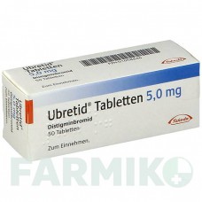 УБРЕТИД (UBRETID) 5 мг таблетки 50 шт - Дистигмін CHEPLAPHARM