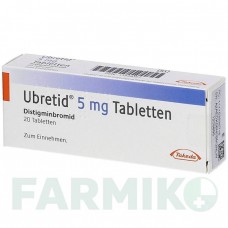 УБРЕТИД (UBRETID) 5 мг таблетки 20 шт - Дистигмін DOCPHARM