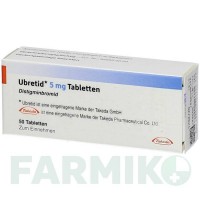 УБРЕТИД (UBRETID) 5 мг таблетки 20 шт - Дистигмин KOHLPHARMA