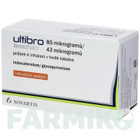 УЛЬТІБРО (ULTIBRO) 85 мкг/43 мкг капсули 30 шт - Індакатерол, Глікопіронію бромід KOHLPHARMA