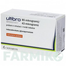УЛЬТИБРО (ULTIBRO) 85 мкг/43 мкг капсулы 30 шт - Индакатерол, Гликопиррония бромид KOHLPHARMA