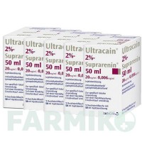 УЛЬТРАКАЇН (ULTRACAIN) 2% 50 мл флакон 5x50 мл - Артикаїн, Інше SEPTODONT