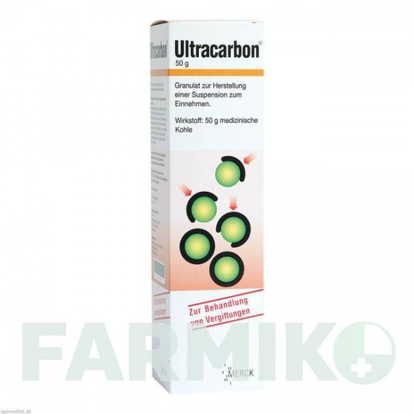 УЛЬТРАКАРБОН (ULTRACARBON) гранулы 61,5 г - Уголь медицинский KLINGE PHARMA