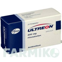 УЛЬТРЕОН (ULTREON) таблетки 24 шт - Азитроміцин PFIZER