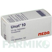 УНАТ (UNAT) 10 таблетки 100 шт - Торасемід MEDA PHARMA