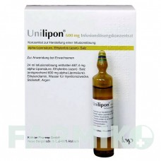 УНІЛІПОН (UNILIPON) 600 концентрат 1x10 шт - Тіоктова кислота KOHLER PHARMA