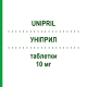 УНИПРИЛ (UNIPRIL) 10 мг таблетки 28 шт - Рамиприл GLOBAL PHARMACIES