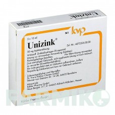 УНИЦИНК (UNIZINK) ампулы 5x10 мл - Цинк гидроген аспартат KOHLER PHARMA