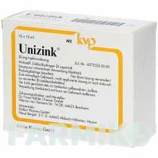 УНИЦИНК (UNIZINK) ампулы 10x10 мл - Цинк гидроген аспартат KOHLER PHARMA