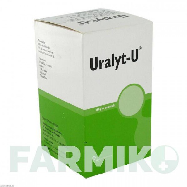 УРАЛИТ (URALYT) гранулы 280 г - Калий-натрий-гидроген цитрат EURIMPHARM