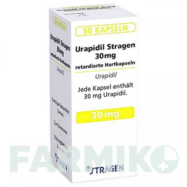 УРАПІДИЛ (URAPIDIL) 30 мг капсули 50 шт - Урапідил STRAGEN