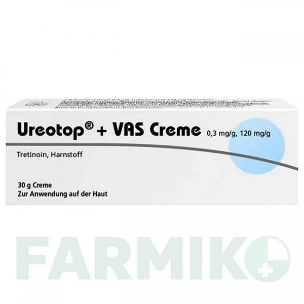 УРЕОТОП ВАС (UREOTOP VAS) крем 30 г - Сечовина, Інше DERMAPHARM
