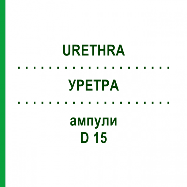 УРЕТРА (URETHRA) D 15 ампулы 10x1 мл - Гомеопатия WALA HEILMITTEL