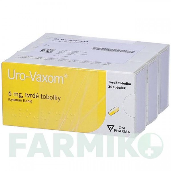 УРО ВАКСОМ (URO VAXOM) 6 мг капсулы 90 шт - Escherichia coli EMRA-MED