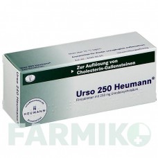 УРСО (URSO) 250 таблетки 30 шт - Урсодезоксихолевая кислота HEUMANN PHARMA