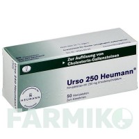 УРСО (URSO) 250 таблетки 50 шт - Урсодезоксихолева кислота HEUMANN PHARMA