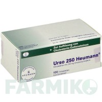 УРСО (URSO) 250 таблетки 100 шт - Урсодезоксихолева кислота HEUMANN PHARMA