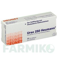 УРСО (URSO) 250 таблетки 30 шт - Урсодезоксихолевая кислота HEUNET PHARMA