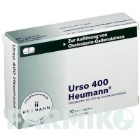 УРСО (URSO) 400 таблетки 30 шт - Урсодезоксихолевая кислота HEUMANN PHARMA