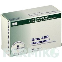 УРСО (URSO) 400 таблетки 50 шт - Урсодезоксихолева кислота HEUMANN PHARMA