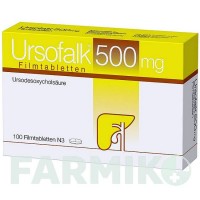 УРСОФАЛЬК (URSOFALK) 500 мг таблетки 50 шт - Урсодезоксихолева кислота DR.FALK PHARMA