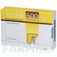 УРСОФАЛЬК (URSOFALK) 500 мг таблетки 50 шт - Урсодезоксихолева кислота EURIMPHARM