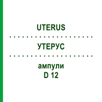 УТЕРУС (UTERUS) D 12 ампули 10x1 мл - Гомеопатія WALA HEILMITTEL