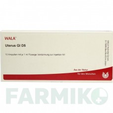 УТЕРУС (UTERUS) D 5 ампулы 10x1 мл - Гомеопатия WALA HEILMITTEL