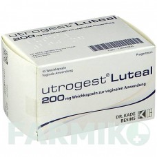 УТРОГЕСТ (UTROGEST) 200 мг капсулы 45 шт - Прогестерон BESINS HEALTHCARE